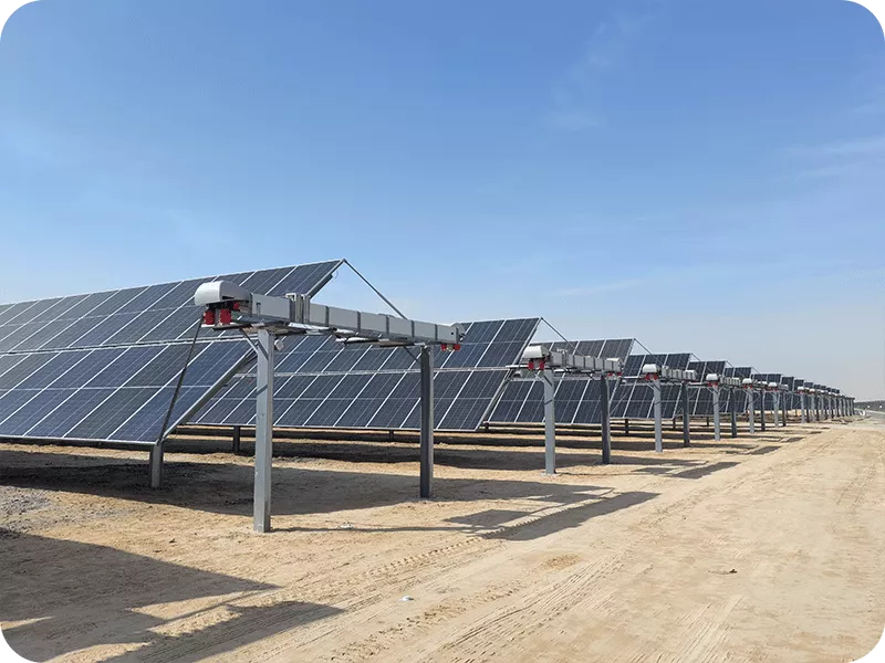 阿布扎比2100MW 2V平单轴项目